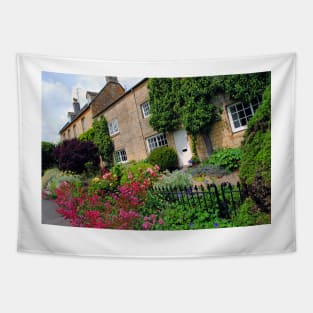 Blockley Village Cottage's Cotswolds Gloucestershire Tapestry