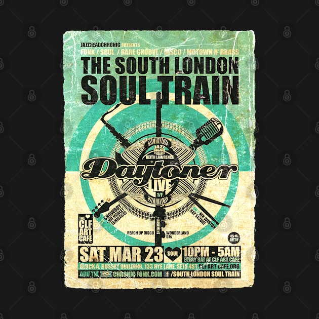 POSTER TOUR - SOUL TRAIN THE SOUTH LONDON 66 by Promags99