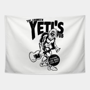 drunken yeti Tapestry