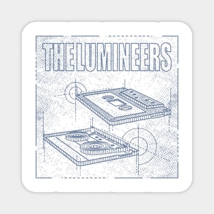 The Lumineers - Technical Drawing Magnet