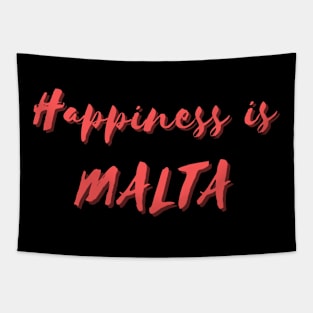 Happiness is Malta Tapestry