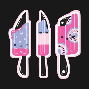 Knifecicle - Dark Kawaii T-Shirt