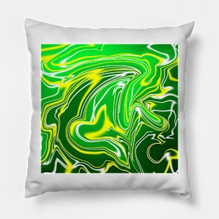 Marble green Pillow