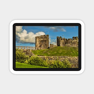 Western Gateway to Caerphilly Castle Magnet