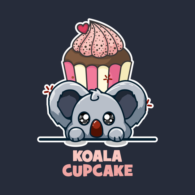 Cute koala cupcake by Crazy Collective