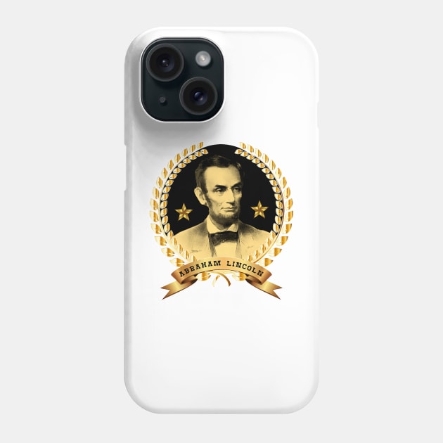 Abraham Lincoln Phone Case by Marccelus