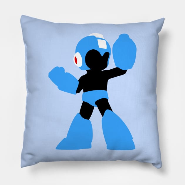 Capcom Forever - Mega Man Pillow by Kevinokev