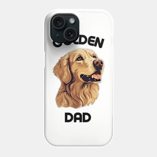 Golden Retriever Dad Funny Gift Dog Breed Pet Lover Puppy Phone Case