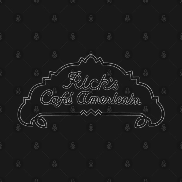 Rick's Cafe Americain - Casablanca by huckblade