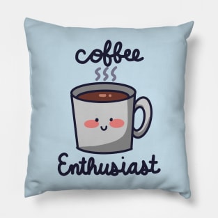 Coffee Enthusiast Pillow