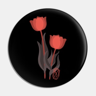 Tulips Pin