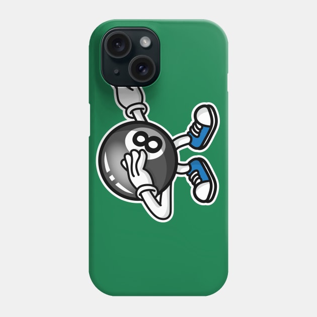 Dab dabbing eight ball pool billiards magic  8-ball Phone Case by LaundryFactory