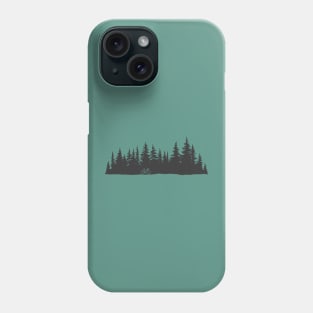 Cycling Pine Tree Forest Phone Case