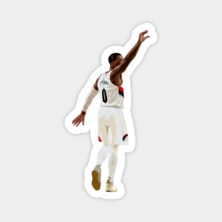 Damian Lillard Bye Bye OKC Magnet