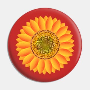 sunflower Pin