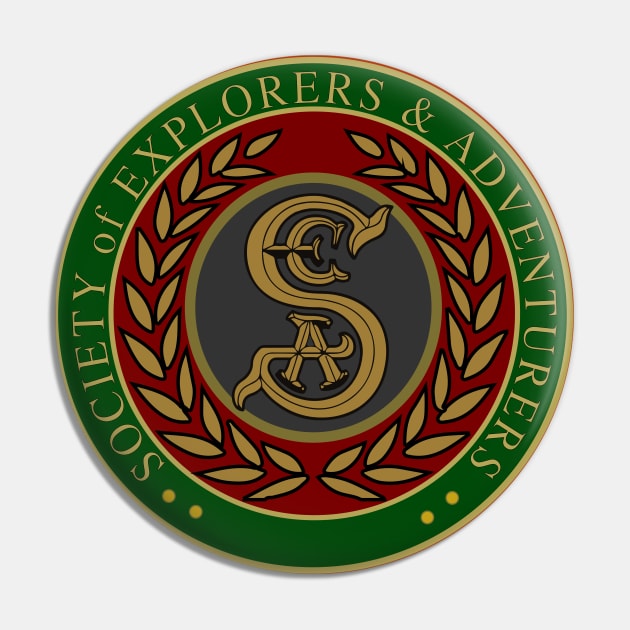 The Society of explorers and adventurers S.E.A Pin by Character Elements