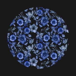 Blue flowers T-Shirt