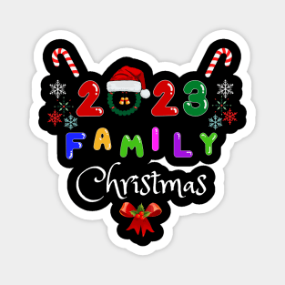 2023 Family Christmas Magnet