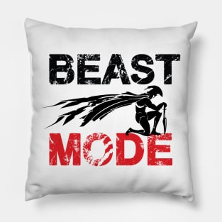 Beast mode on Pillow