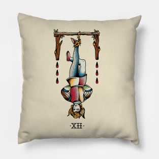 the hanged man Pillow