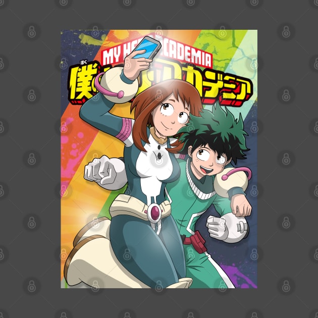 Uraraka and Deku by Rjay21