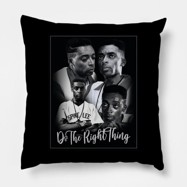 SPIKE LEE / DO THE RIGHT THING - RETRO Pillow by Jey13