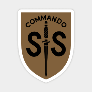 WW2 British Army No2 Commando SAS Badge Magnet