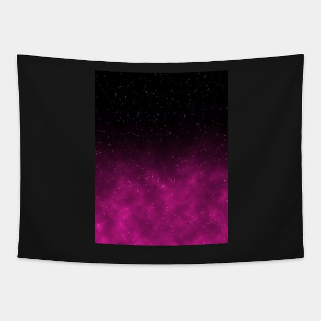 Pink Galaxy Tapestry by cherubi19