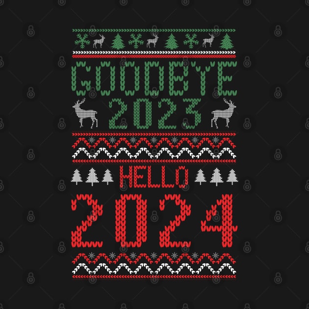 Goodbye 2023 Hello 2024 by Crea8Expressions