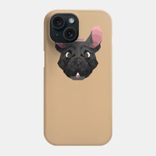 Low Poly French Bulldog Phone Case