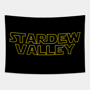 Stardew Wars | Stardew Valley Parody Logo Tapestry