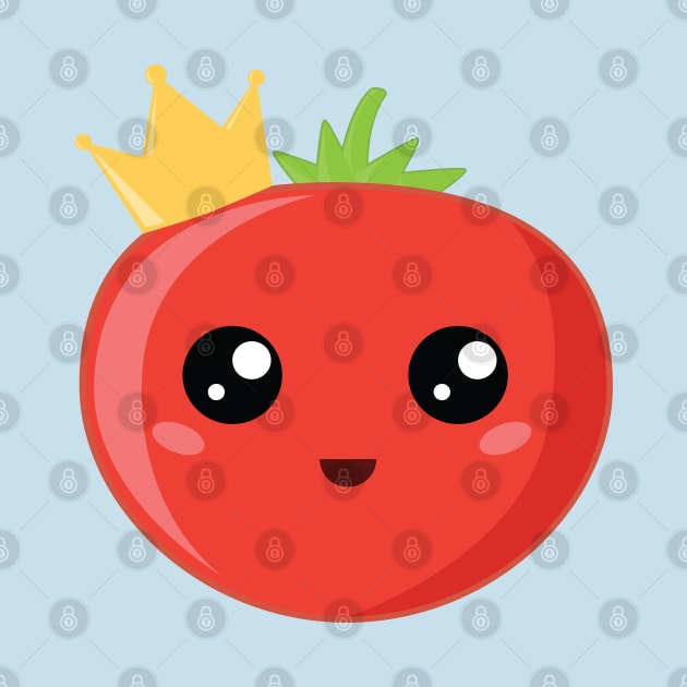 Kawaii Tomato King by segogfx