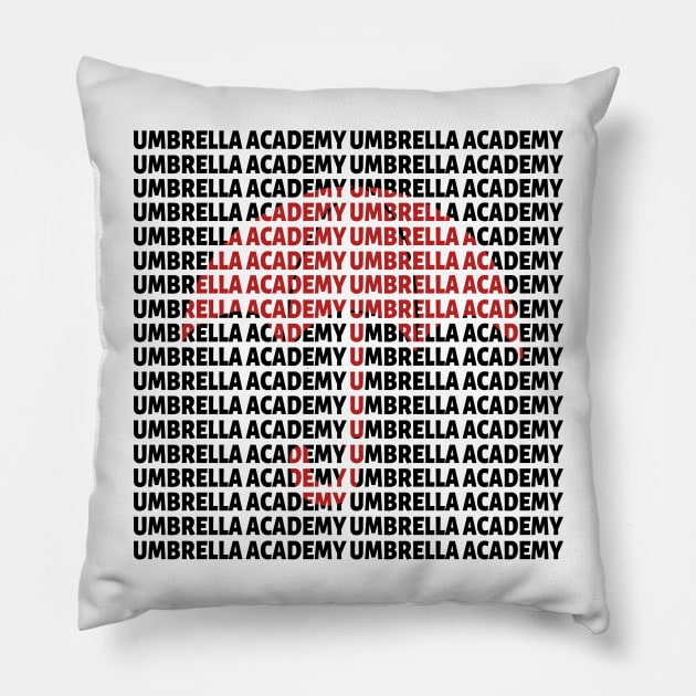 umbrella academy Pillow by gochiii