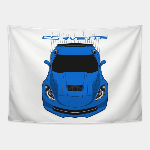 Corvette C7 - Blue Tapestry by V8social