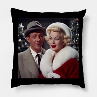 White Christmas inspired Pillow