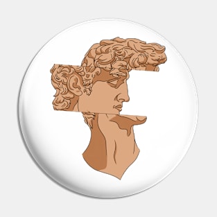 Copy of Copper David Pop Art Pin