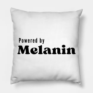 Powered by Melanin Pillow