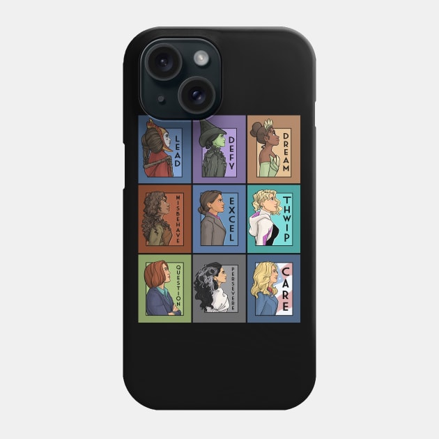 She Series Collage - Version 3 Phone Case by KHallion