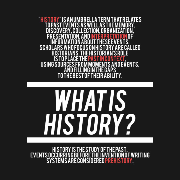 Disover History Defined - History Teacher - History - T-Shirt