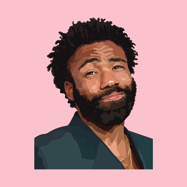 Childish Gambino Original Fan Art by HAPHEART.COM