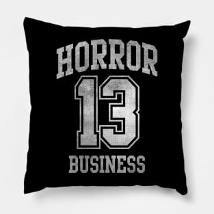 Horror Business thirteen teenager retro Gift 2020 Pillow