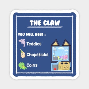 The Magic Claw Machine Magnet