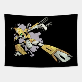 Kabuto Robot Tapestry