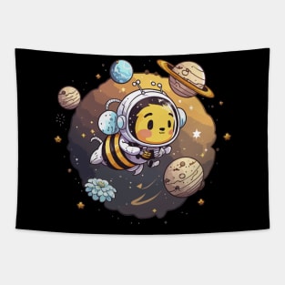 Kids Astro Bee Design Tapestry