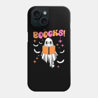 Read More Boooooks Cute Ghost Read More Boooooks Halloween Phone Case