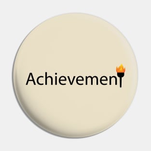 Achievement artwork Pin