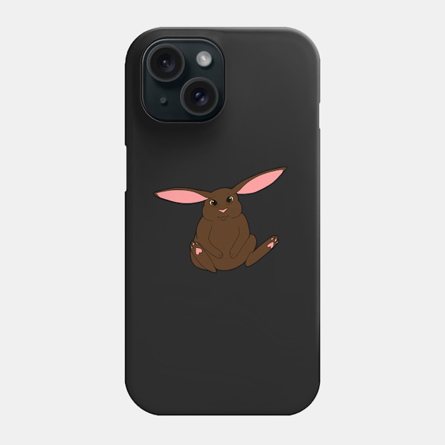 Brown Rabbit Phone Case by Adastumae