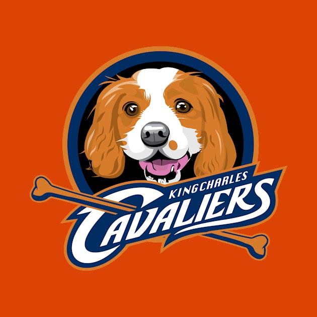 King Charles Cavaliers by Rola