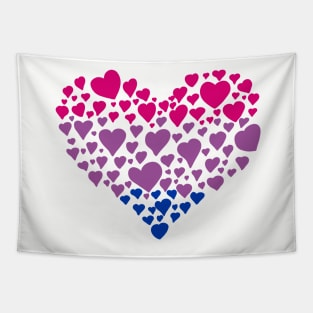 Bisexual heart Tapestry