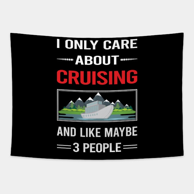 Funny 3 People 02 Cruising Cruise Tapestry by relativeshrimp